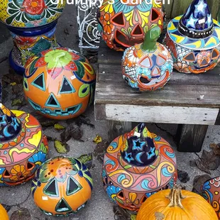 Buy your Talavera jack-o-lanterns NOW.