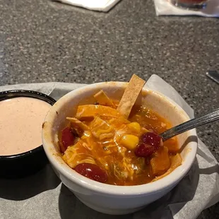 Chicken tortilla soup