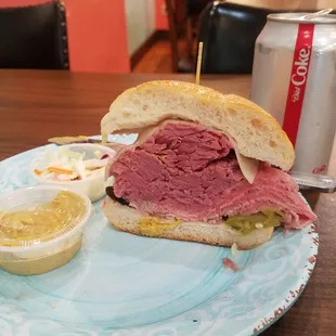 Corned beef, roast beef and long hots!