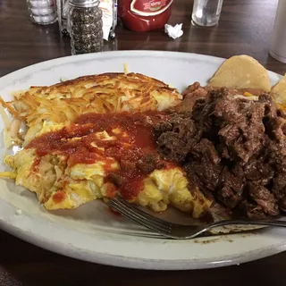 Carne Guisada Plate