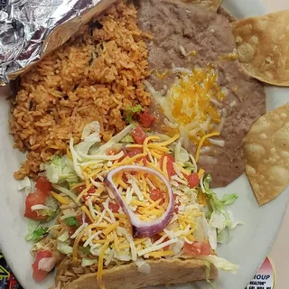 Beef Taco Plate