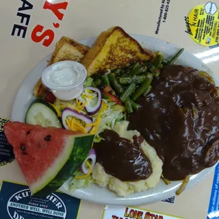 Smothered Chop Steak