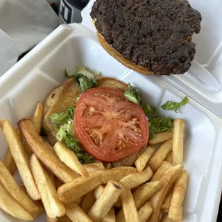 Cheeseburger and French Fries