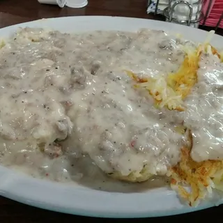 Full Order of Biscuits and Seasoned Sausage Gravy