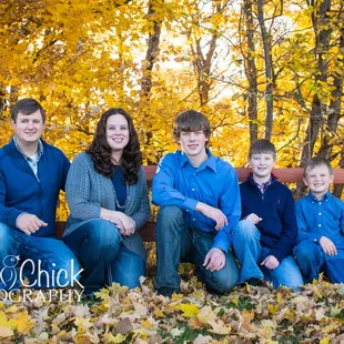 Fall Family Photography by Click Chick Photography