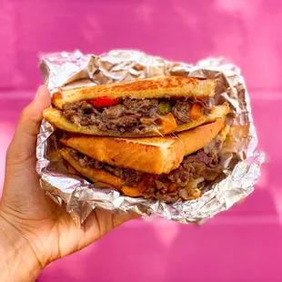 Did you say grilled cheese Philly?