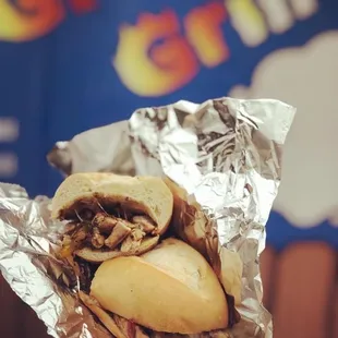 Chicken Philly was amazing