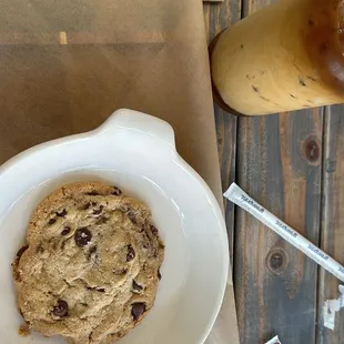 Salted chocolate cookie