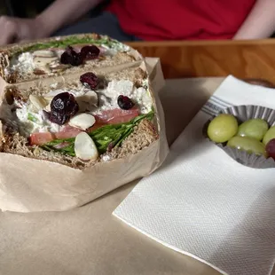 Chicken salad sandwich