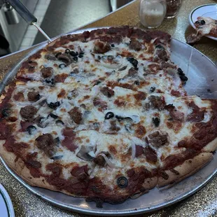 Pizzas are so good!