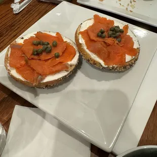 Smoked Salmon Sandwich