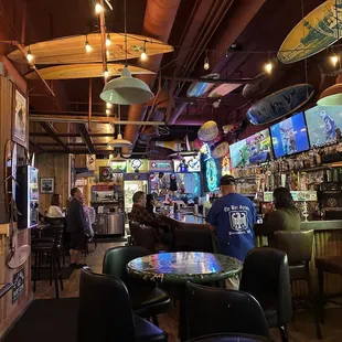 The bar