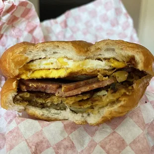 In some yummy bread!