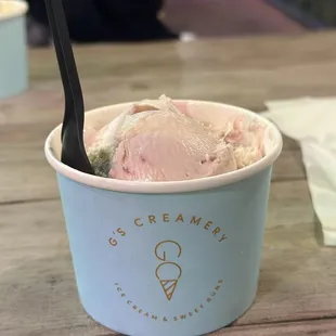 Strawberry and cream