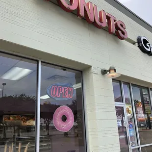 the outside of a store