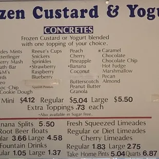 Menu - June 2021