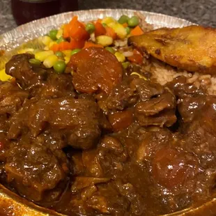 Oxtail dinner w/ plenty gravy