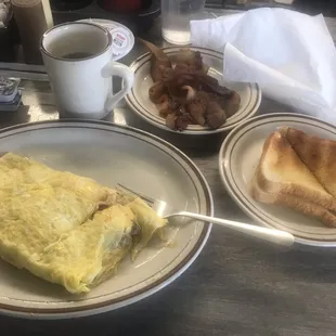 Steak Omelette