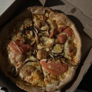 Cajun Shrimp Pizza