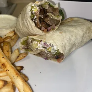 Greek Gyro Pizza