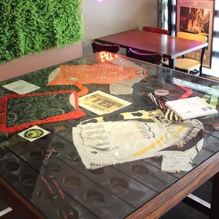 Memorabilia Table