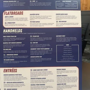 Menu - 2nd side