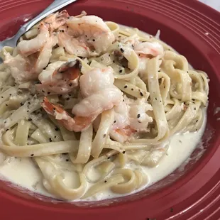 Shrimp Alfredo