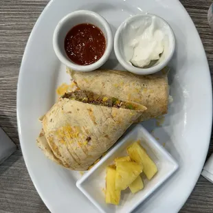 Breakfast burrito