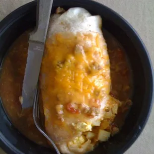 Breakfast burrito