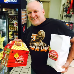 I'm not fat by accident!  Wish this place sold Country Club 40ozs !