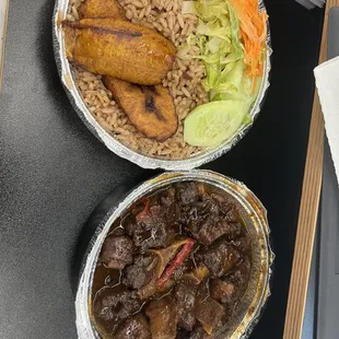 Oxtail meal