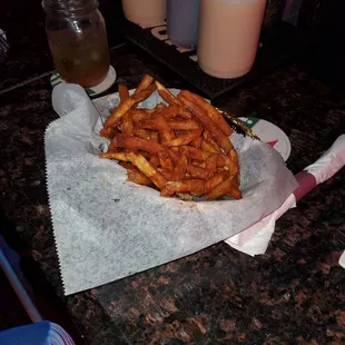 Spicy fries