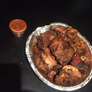 Real Jamaican Jerk chicken.Amazing!!