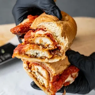 sandwiches, food