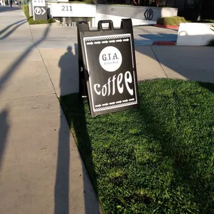 outside