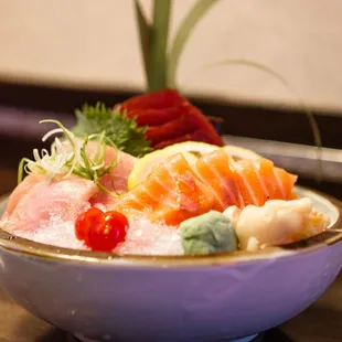sashimi, sushi, sushi and sashimi, food