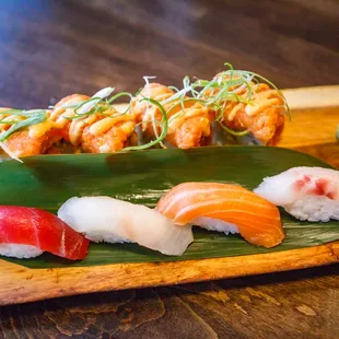 food, sushi and sashimi, sushi, sashimi