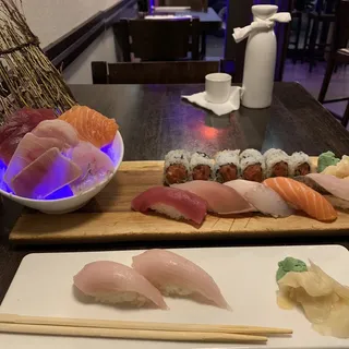 Sushi and Sashimi Combo