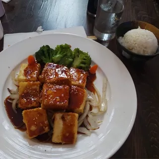Vegetable Tofu Teriyaki