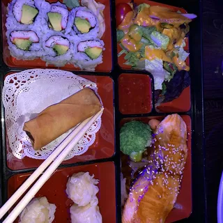 Salmon Teriyaki Dinner Bento Box