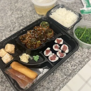 Beef Negimaki Dinner Bento Box