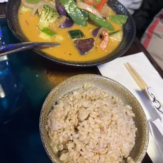 Curry with Vegetable Lunch
