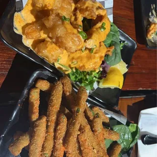 Fried Togarashi Green Bean