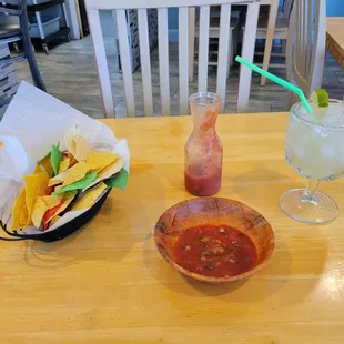 Salsa and Magaritta