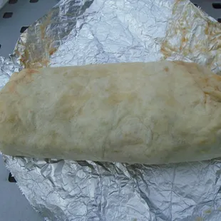 WOW - my photo doesn't do justice to how HUGE this burrito is!!!