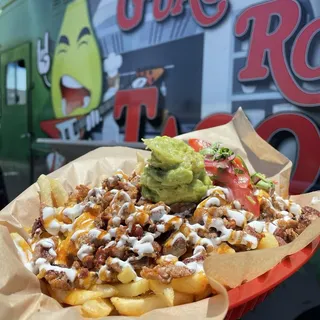 Guac N' Roll Asada Fries