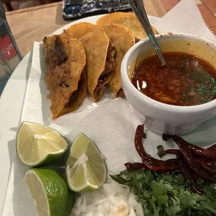 Birria tacos