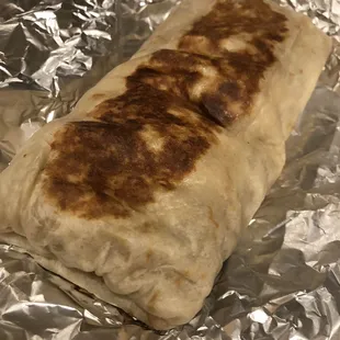 Bean and cheese burrito