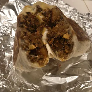 Breakfast burrito