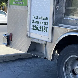 Call The Guacamole Burrito Truck and order ahead